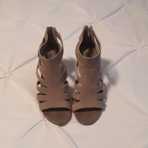 WHBM 3 inch Peep Toe Sandals - Picture 1 of 4